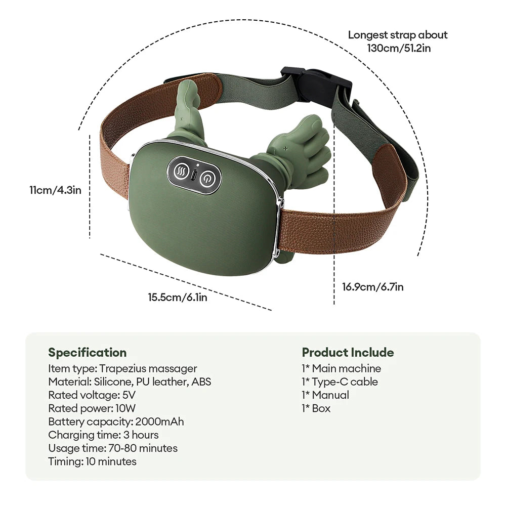 Bionic Neck & Shoulder Massager – Cordless Deep Tissue Relief