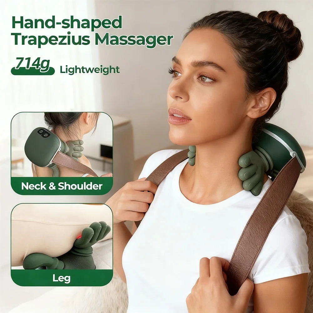 Bionic Neck & Shoulder Massager – Cordless Deep Tissue Relief