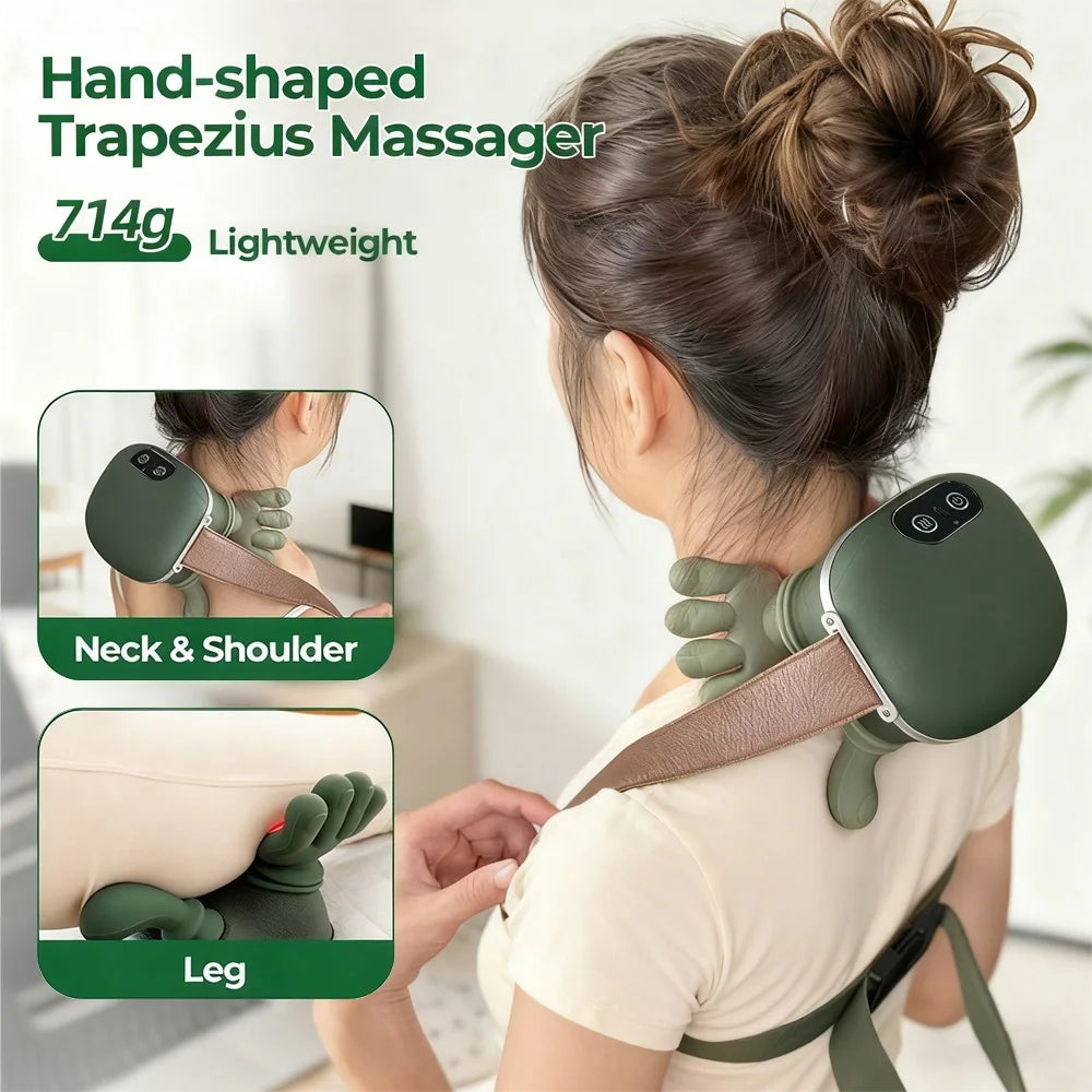 Bionic Neck & Shoulder Massager – Cordless Deep Tissue Relief