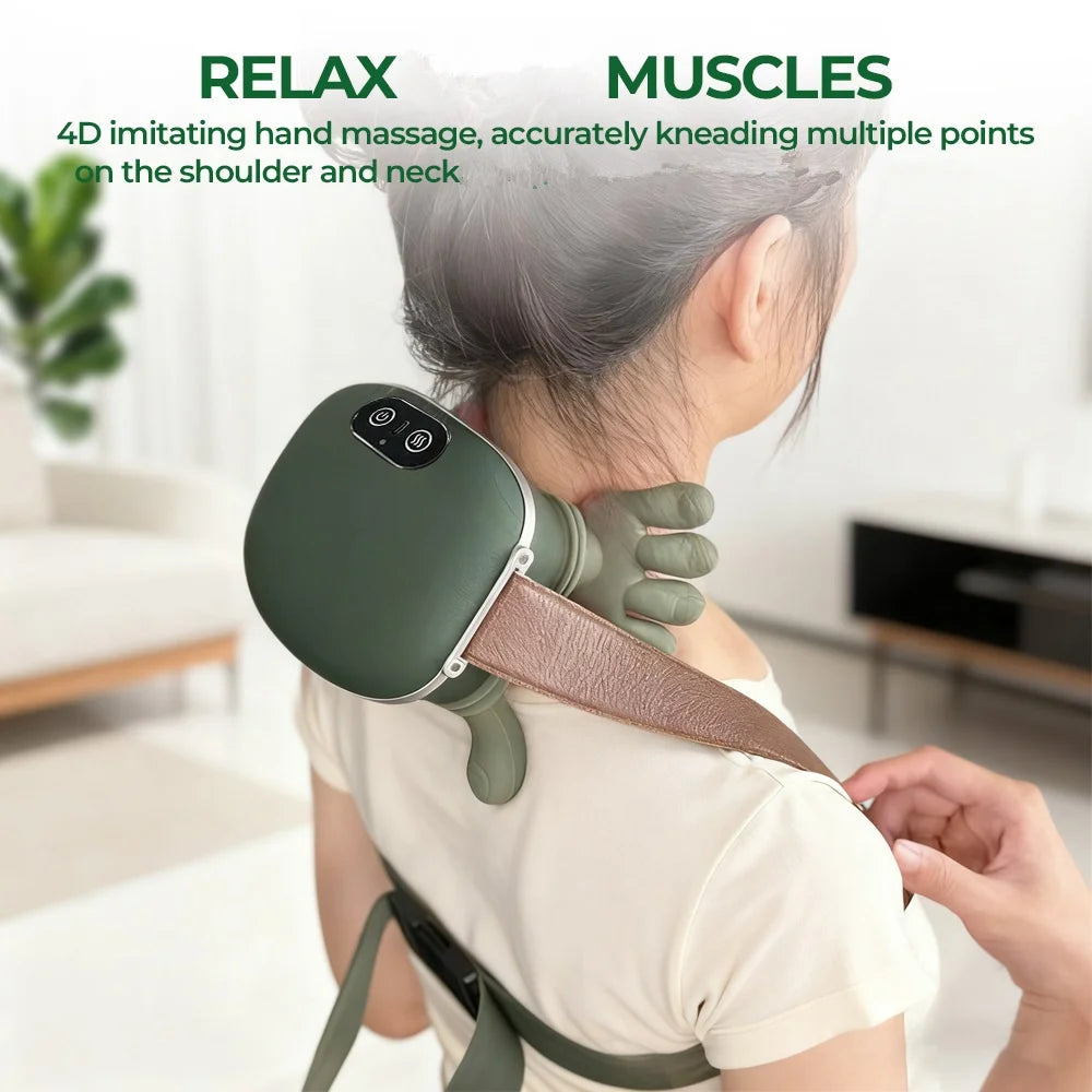 Bionic Neck & Shoulder Massager – Cordless Deep Tissue Relief