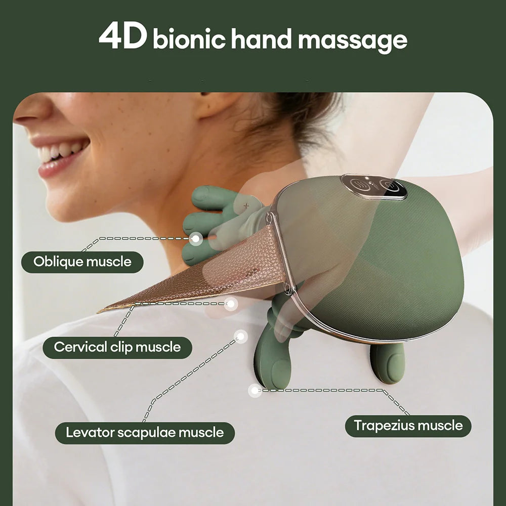 Bionic Neck & Shoulder Massager – Cordless Deep Tissue Relief